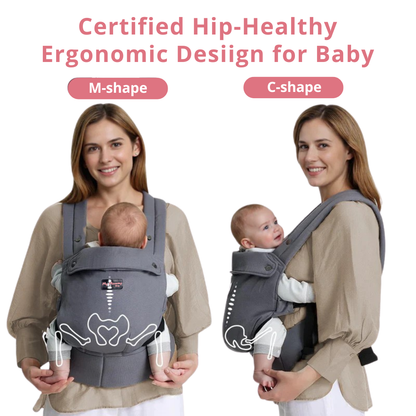 BC10 – Ergonomic Baby Carrier | Comfortable, Safe & Adjustable