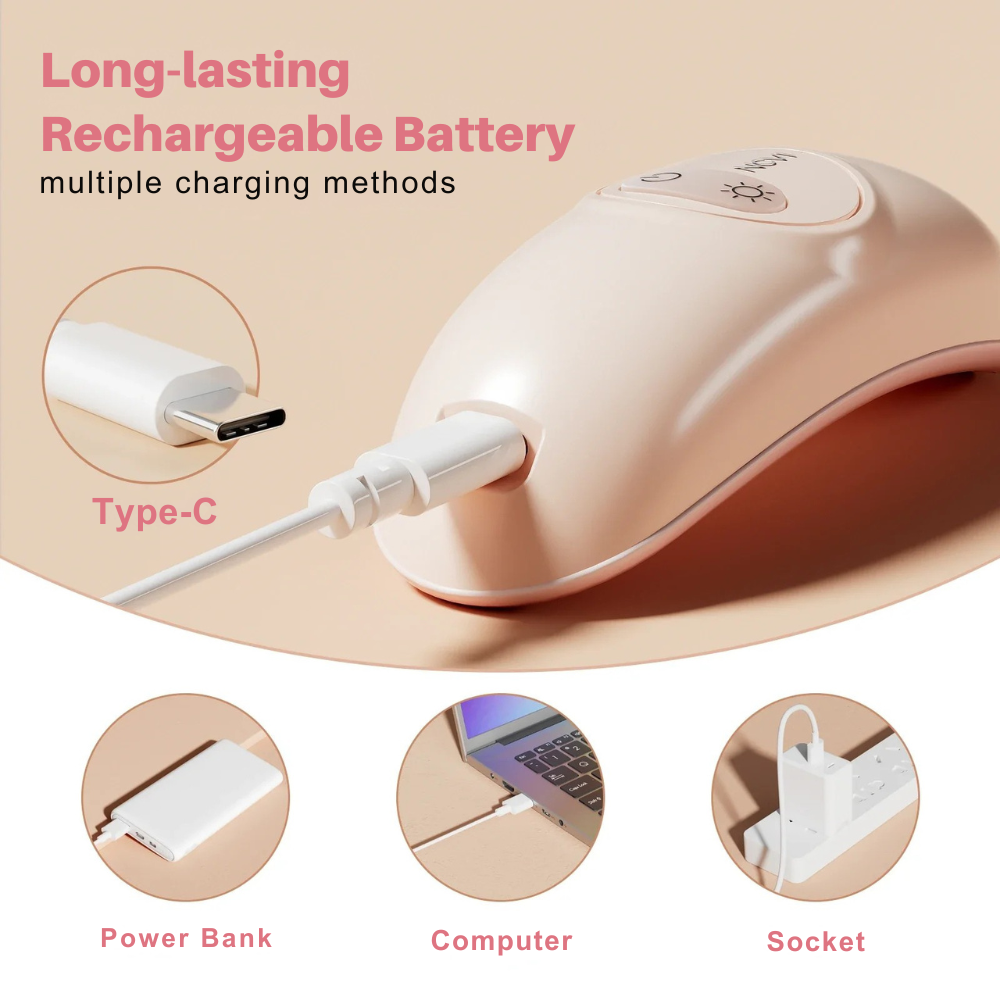 LM20 – Lactation Massager with Heat & Vibration | Soothing, Smart & Portable